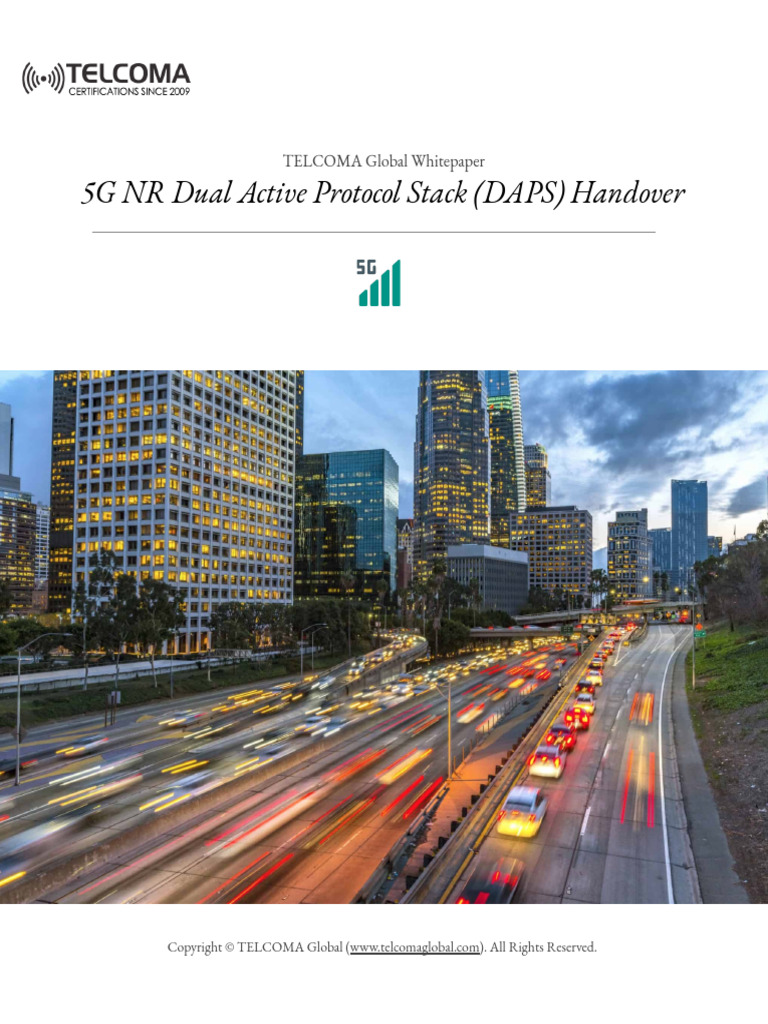 5G DAPS Handover Protocol Explained | PDF | Network Architecture ...