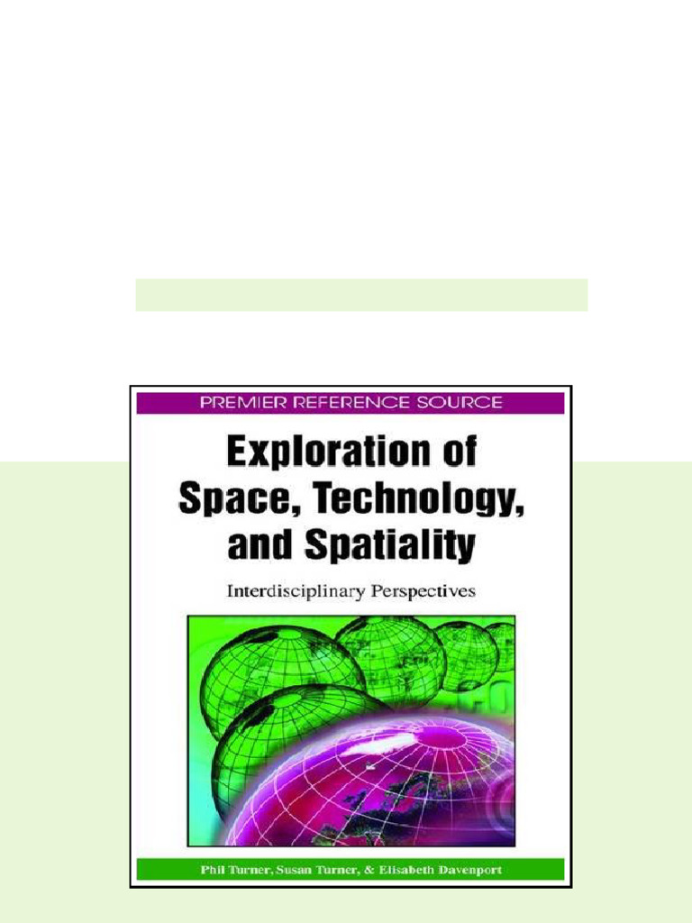Exploration of Space Technology and Spatiality Interdisciplinary ...