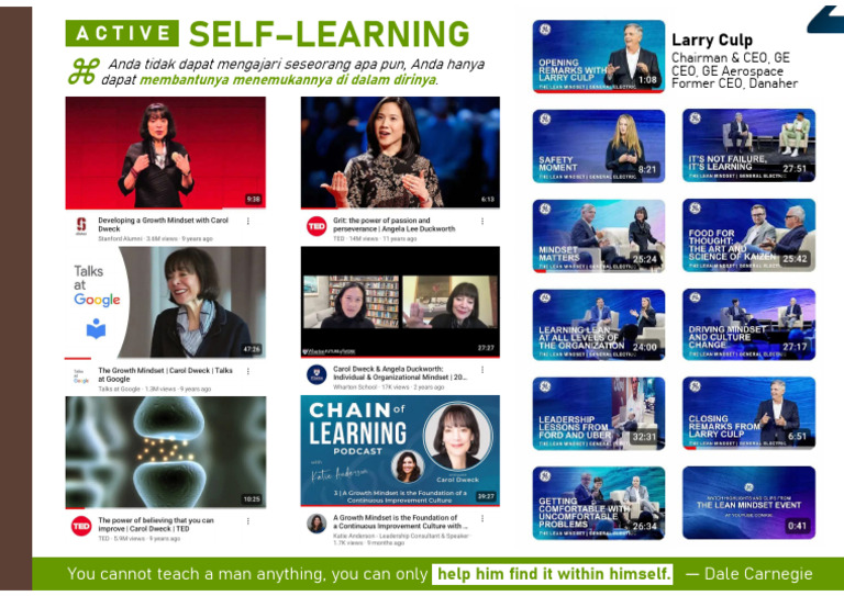 Active Self-Learning Insights by Larry Culp | PDF