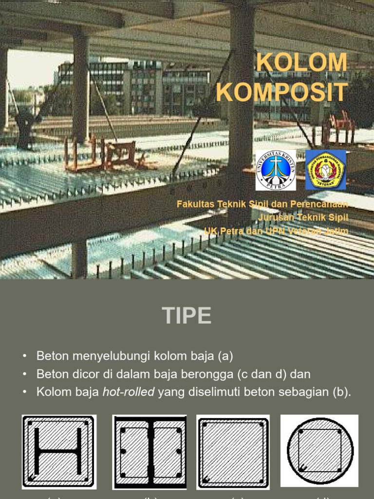 Kekuatan Kolom Komposit Beton-Baja | PDF