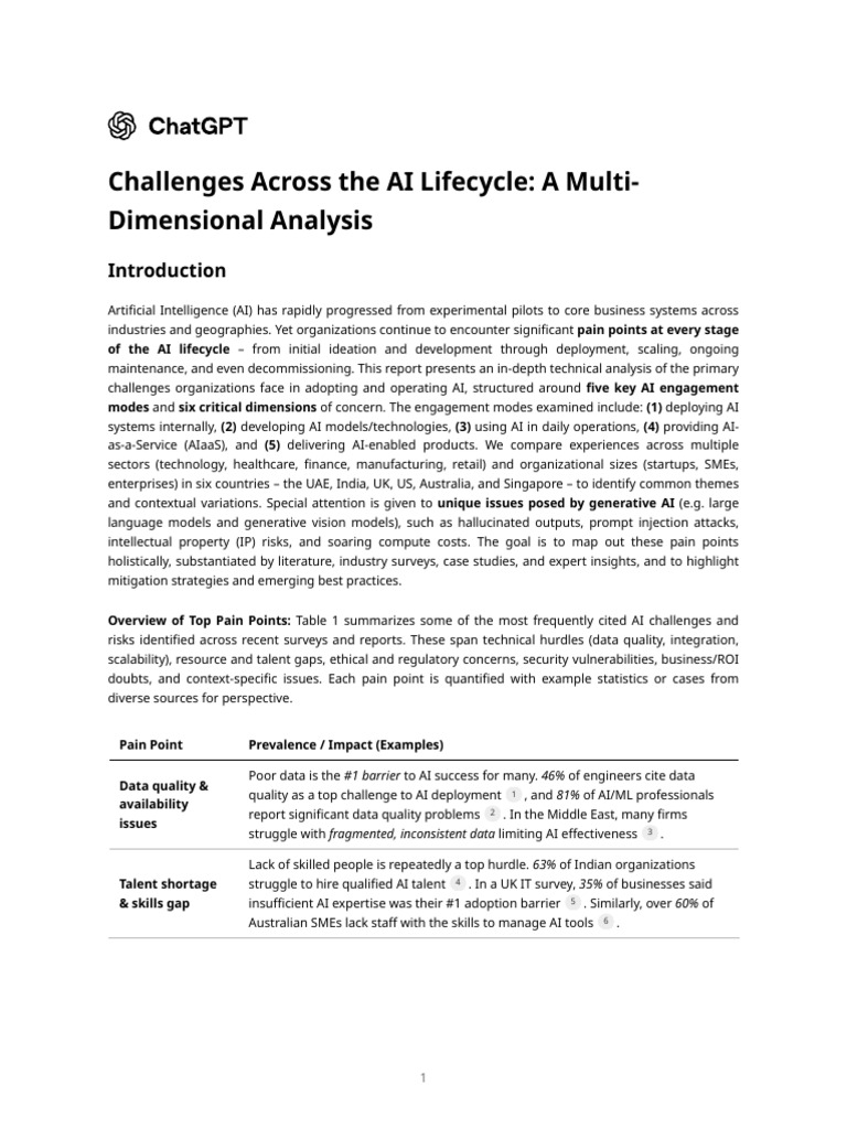 AI Adoption Challenges and Solutions | PDF | Artificial Intelligence ...