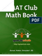GMAT Math Book Updates