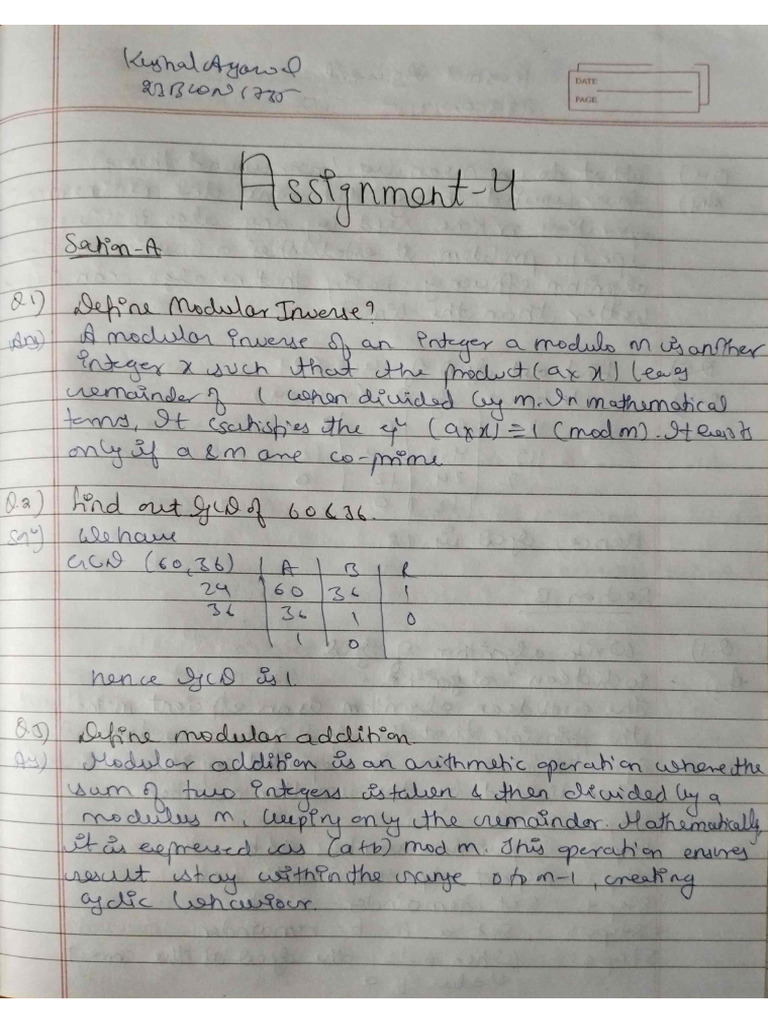 Daa Assignment 4 Kushal Agarwal | PDF