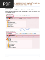 GR Process and Reversal in SAP EWM | PDF | Computing