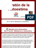 Maratón de La Autoestima - Día 17