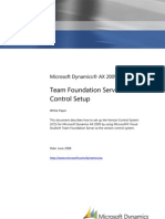 Team Foundation Server Version Control Setup Whitepaper For Microsoft Dynamics AX 2009