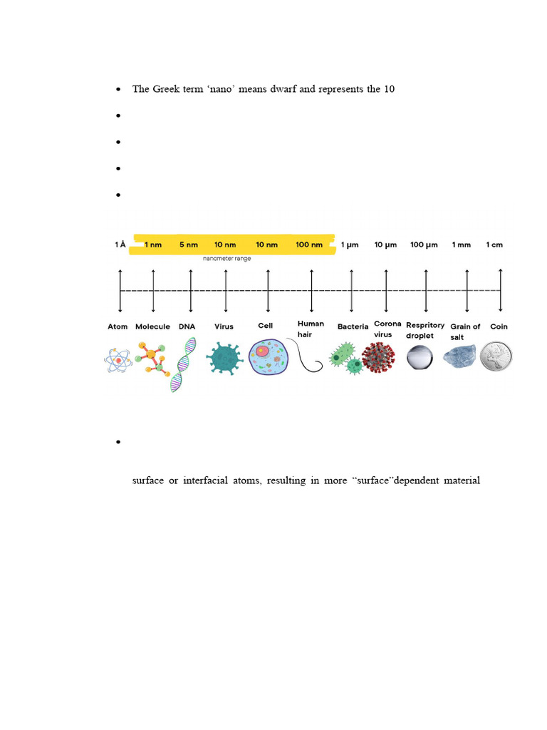 Nanomaterial- notes | PDF | Nanomaterials | Nanoparticle