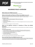 MTN Device Insurance Claim Form | PDF