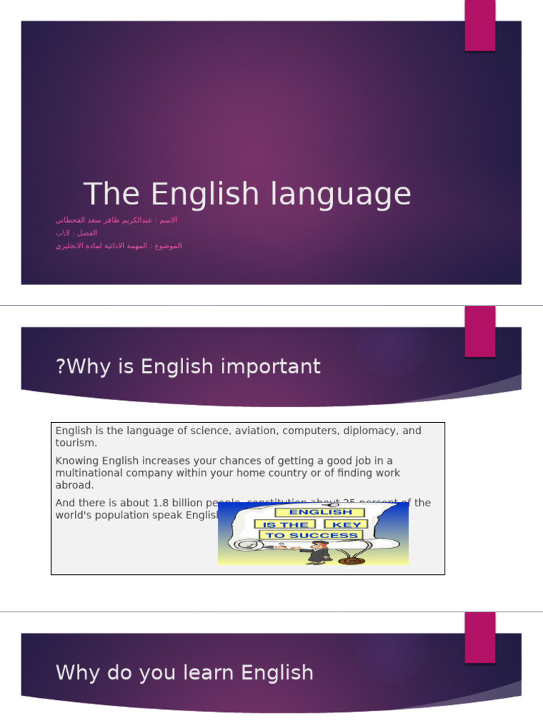 The English Language | PDF