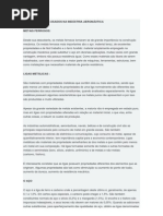 Metais Ferrosos Usados Na Indústria Aeronáutica