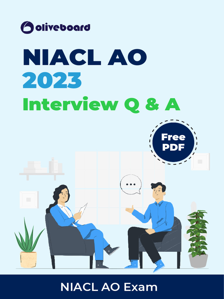 NIACL AO Interview Questions PDF Guide | PDF | Cheque | Green Revolution