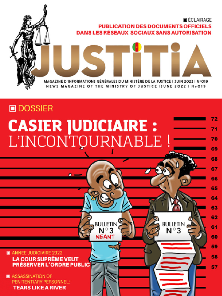 Justice au Cameroun : défis et engagements | PDF | Réseautage social ...