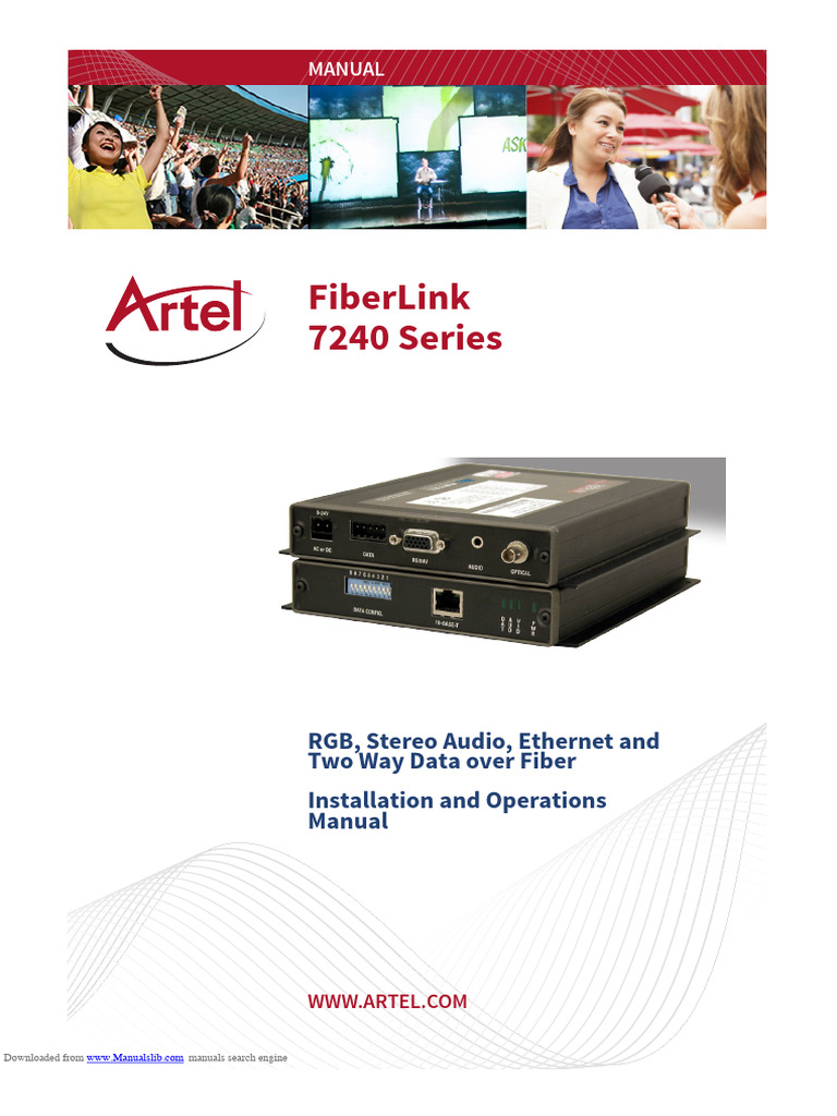 Fiberlink 7240 | PDF | Computer Networking | Telecommunications