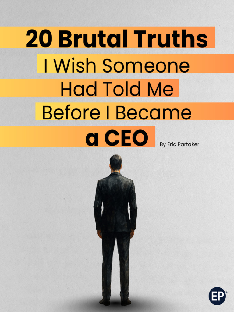 20 CEO Truths for Effective Leadership | PDF
