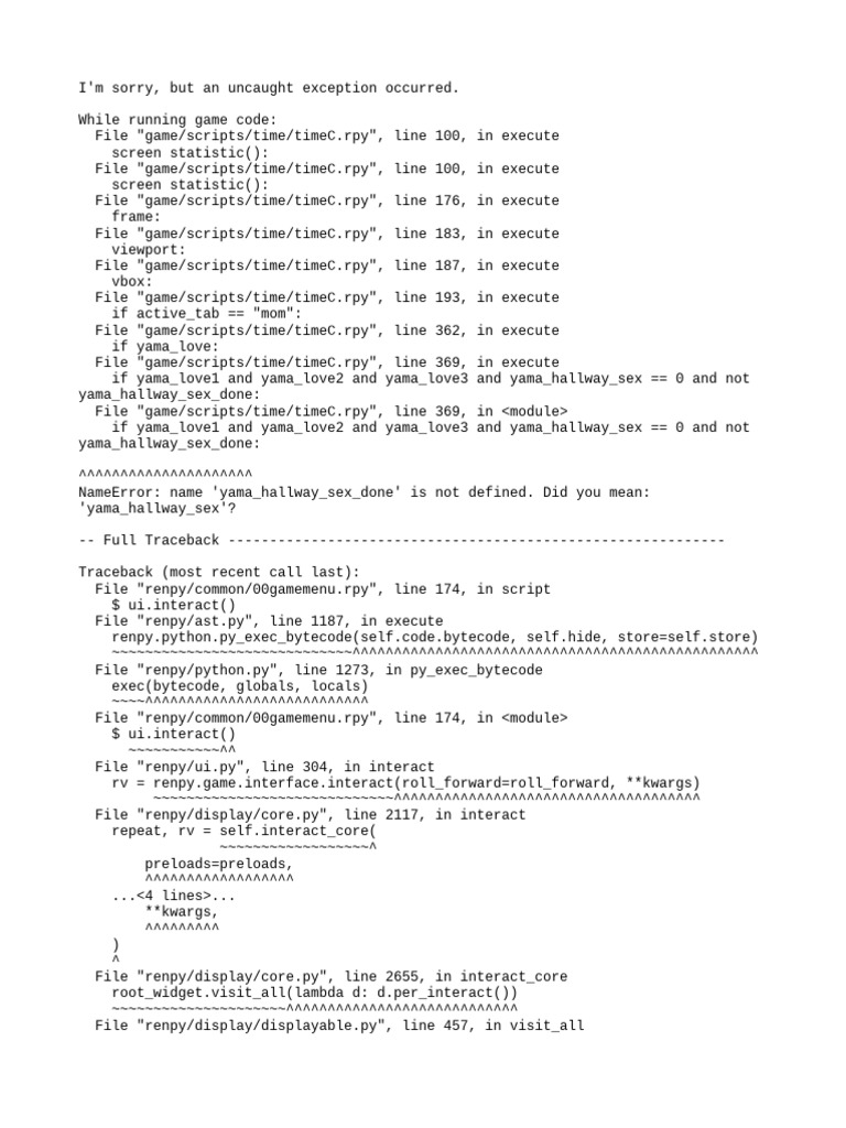 Traceback | PDF | Computer Programming