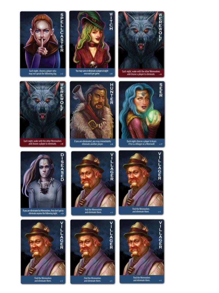 Werewolf Card | PDF