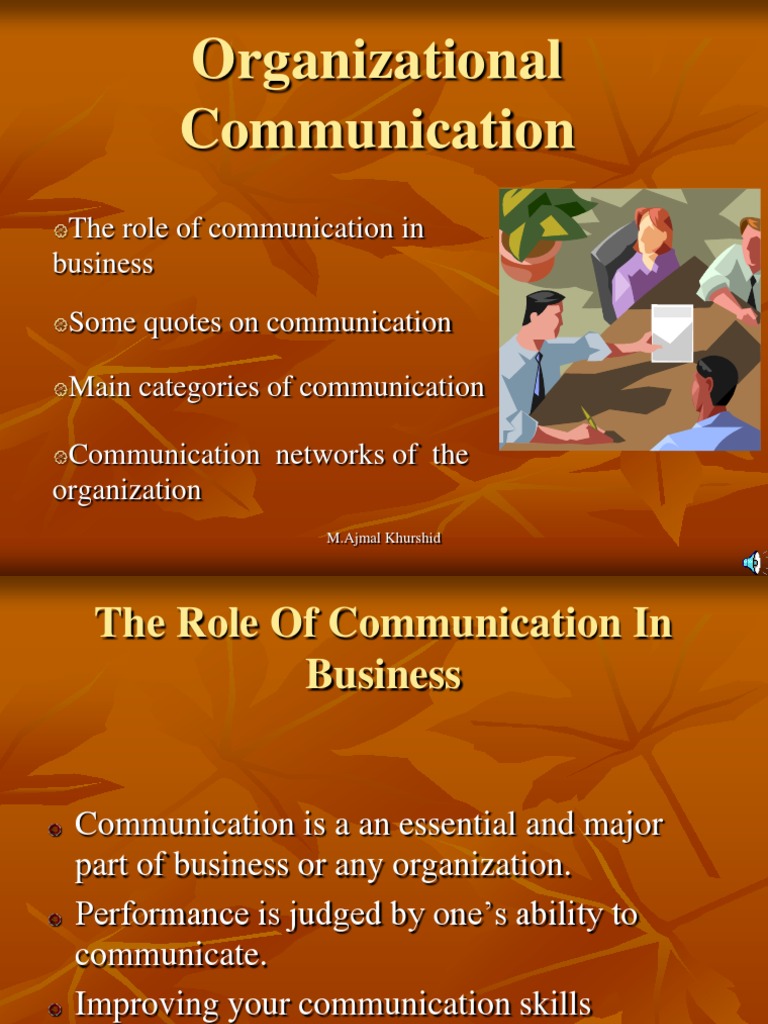 Lecture 2 Organizational Communication | PDF | Communication | Sales