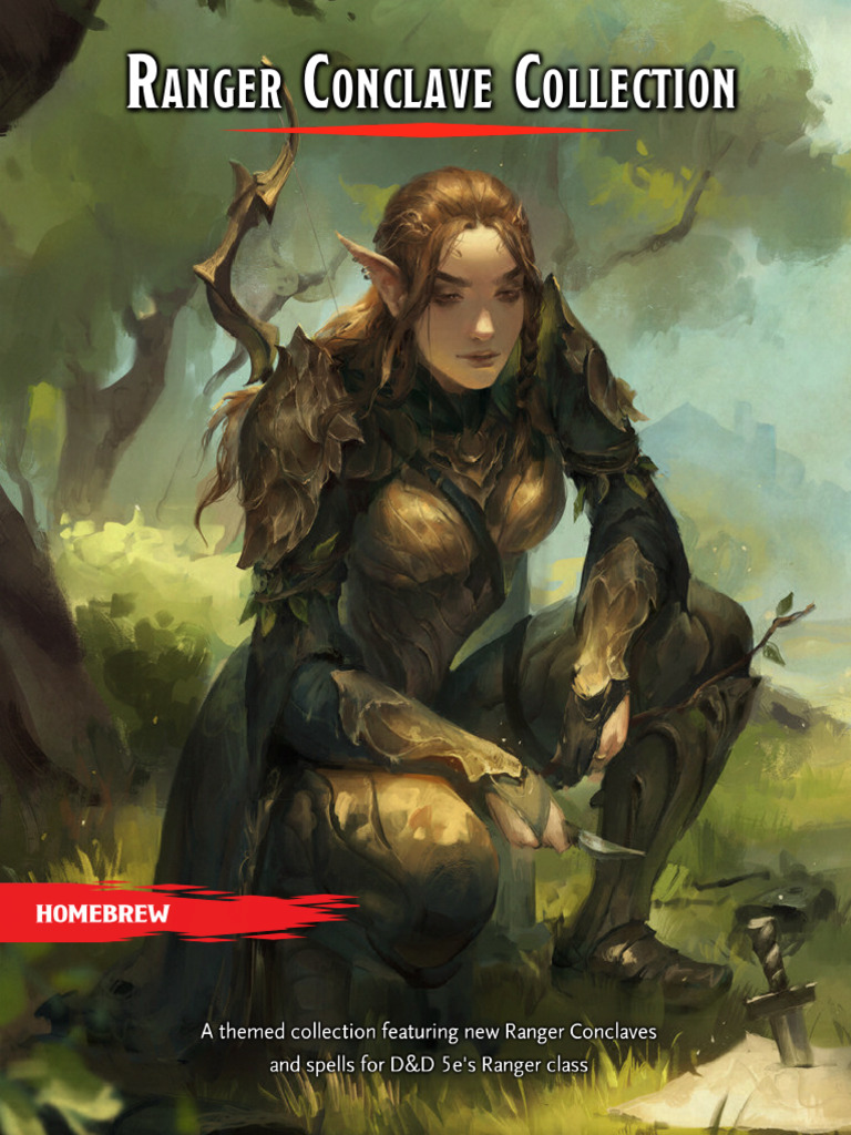 Ranger Conclave Class Features Guide | PDF | Trapping | Desert