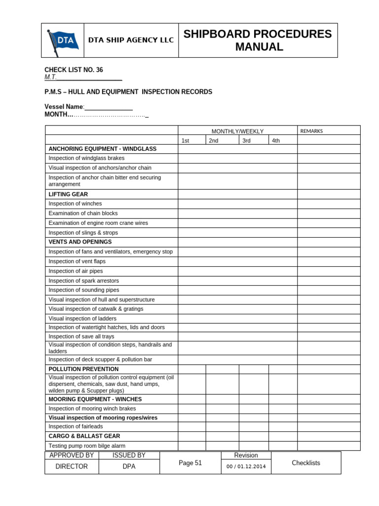 Tank Inspection 36 | PDF | Pump | Valve
