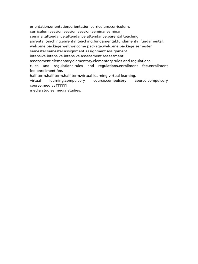 Curriculum Overview and Guidelines | PDF