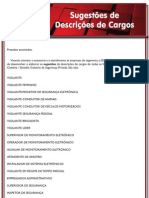 Descrição de Cargos Sesvesp