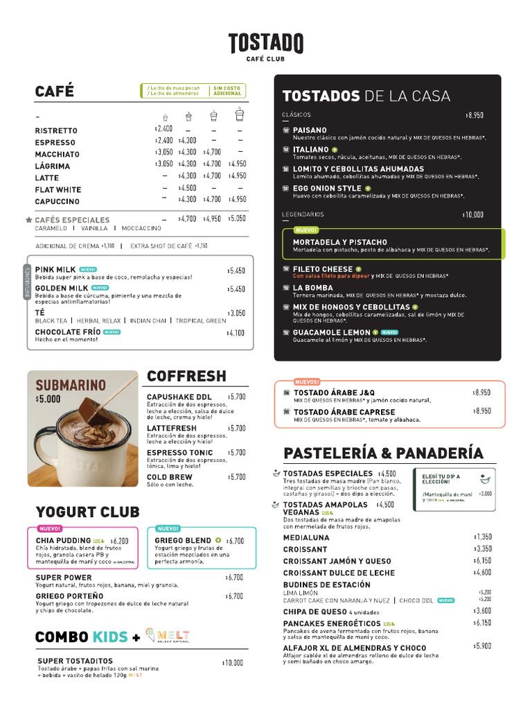 Menu Devoto Feb25 | PDF
