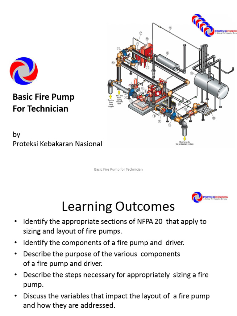 Fire Pump Basics for Technicians | PDF | Pump | Hydraulics