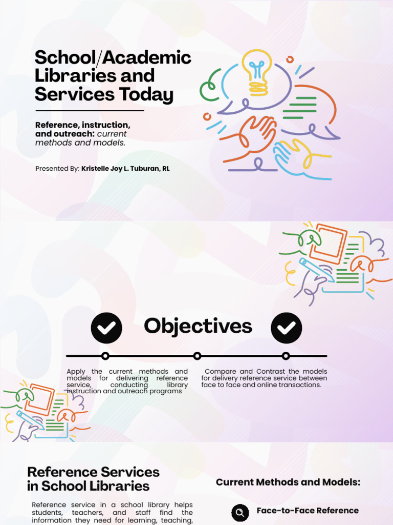 School Library Reference & Instruction Models | PDF | School Library ...