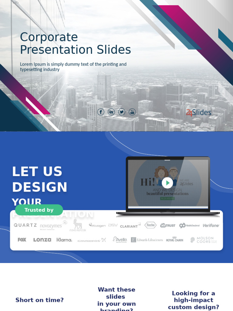 Custom Corporate Presentation Design | PDF | Tullii | Written Communication