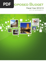 FY2012-13 Proposed Budget