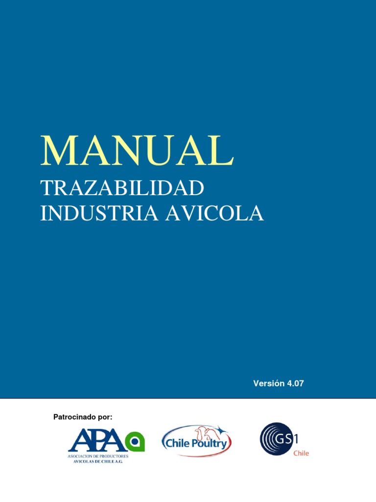 Manual de Trazabilidad en Industria Avícola | PDF