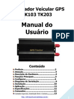 Rastreador GPS TK103 Manual