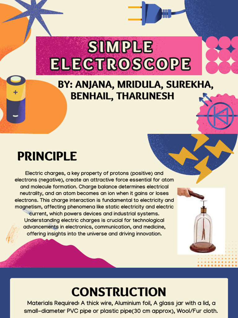 Simple Electroscope Construction Guide | PDF