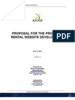 Xavor Proposal For Property Rental Website Development