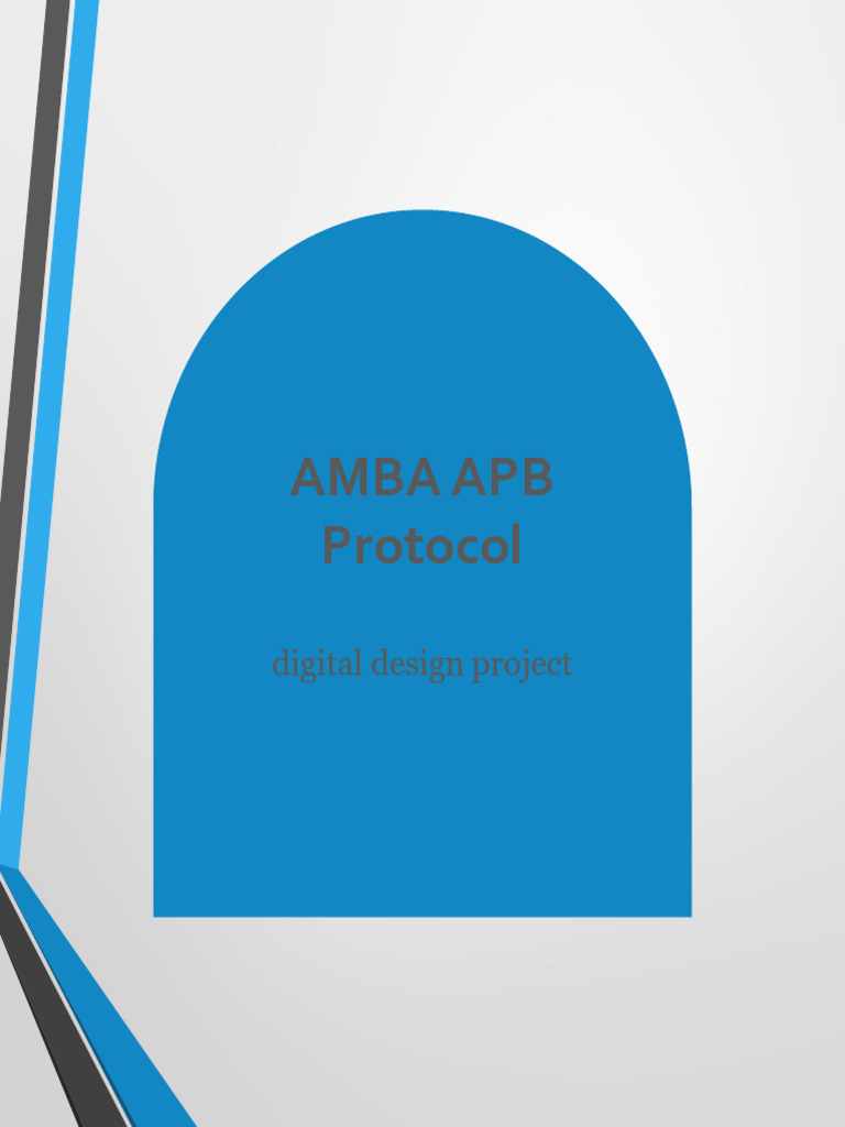 AMBA APB Protocol Design Overview | PDF | System On A Chip | Computer ...
