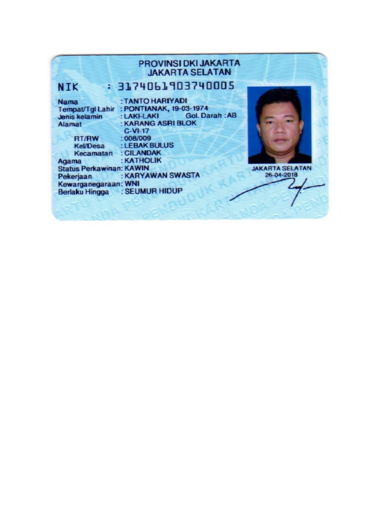 KTP Pak TH(1) | PDF