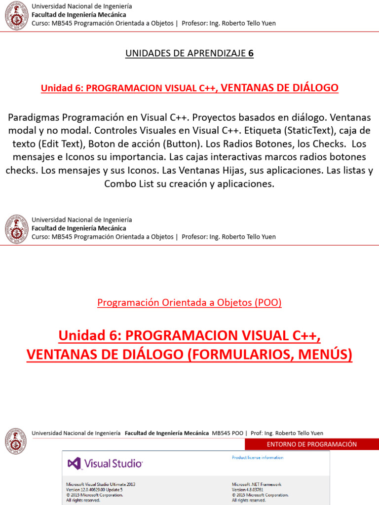 Programación Visual C++: Diálogos y Formularios | PDF | C ...