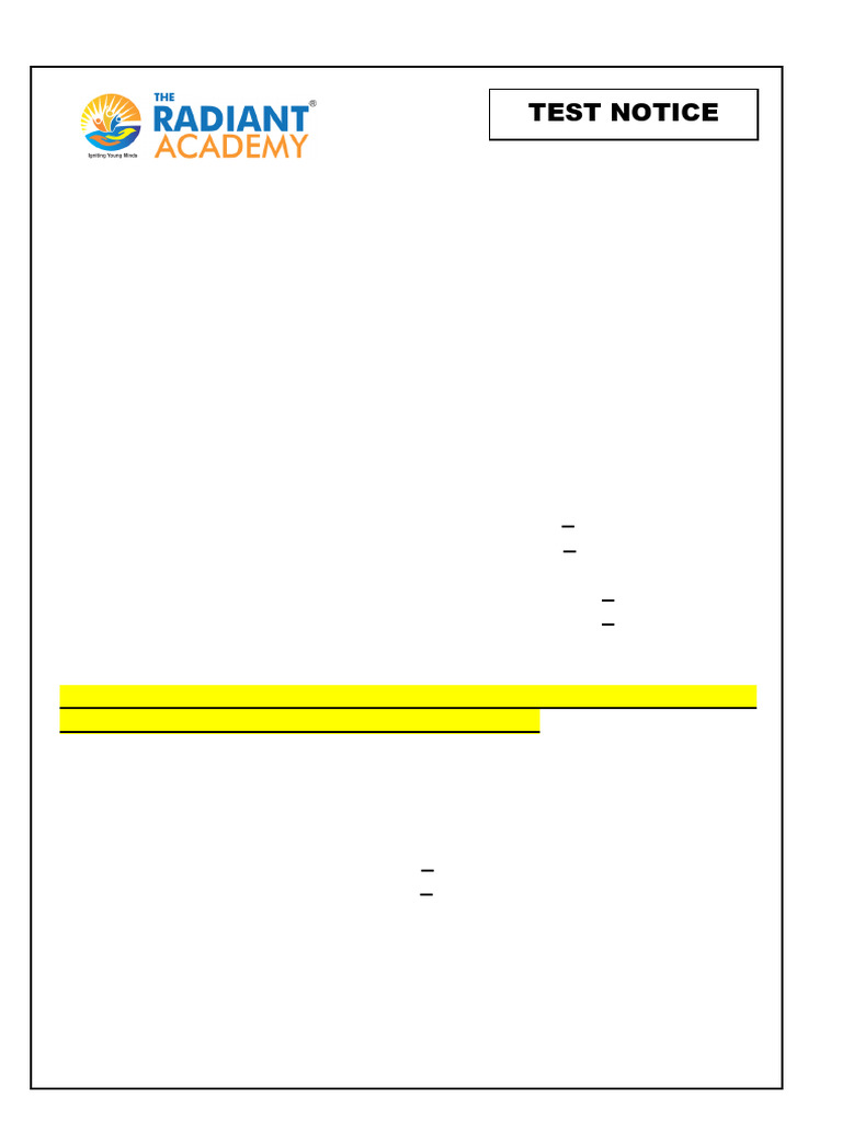 Test Notice - MPT-02 (09122025) | PDF