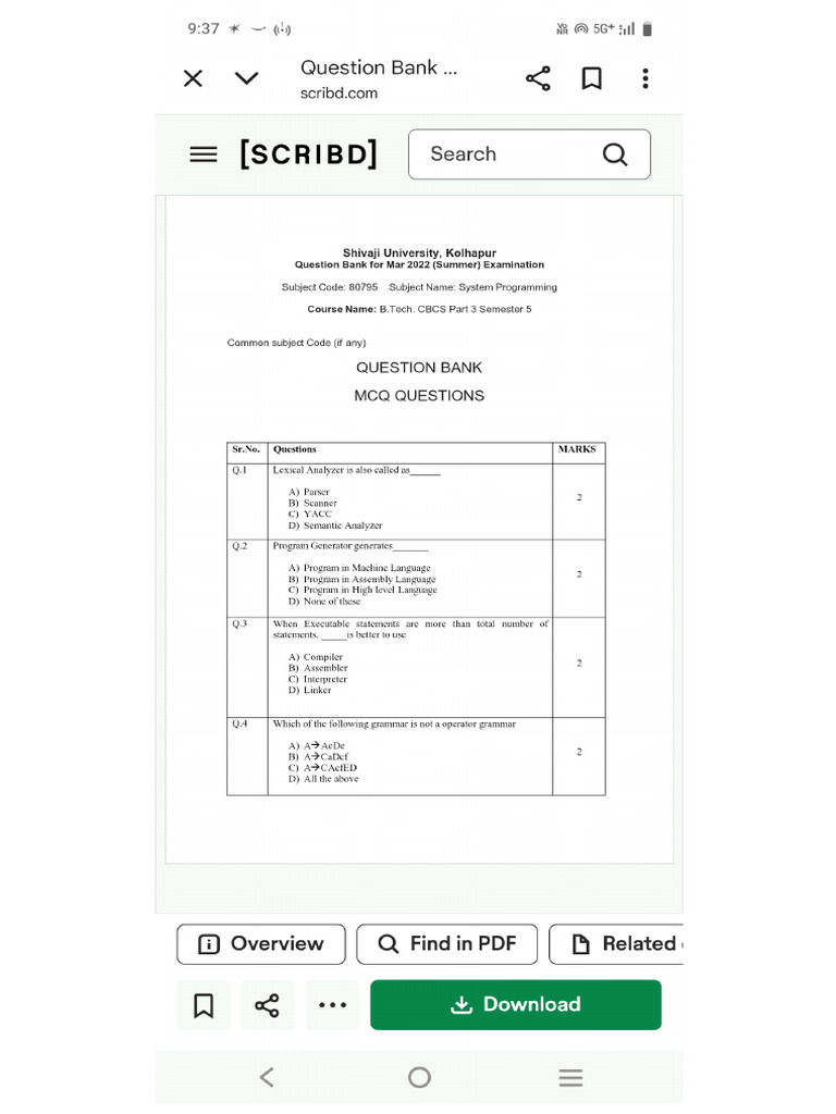 QB SP Vks | PDF