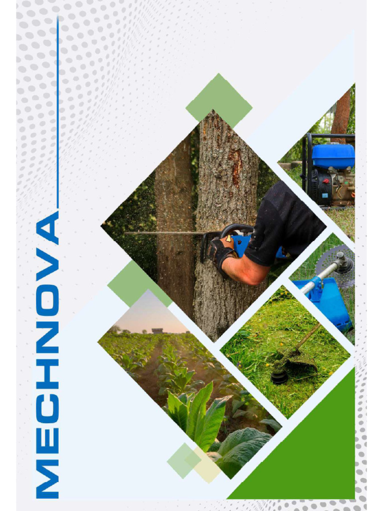 Mechnova Gasoline Equipment Overview | PDF | Pump | Engines