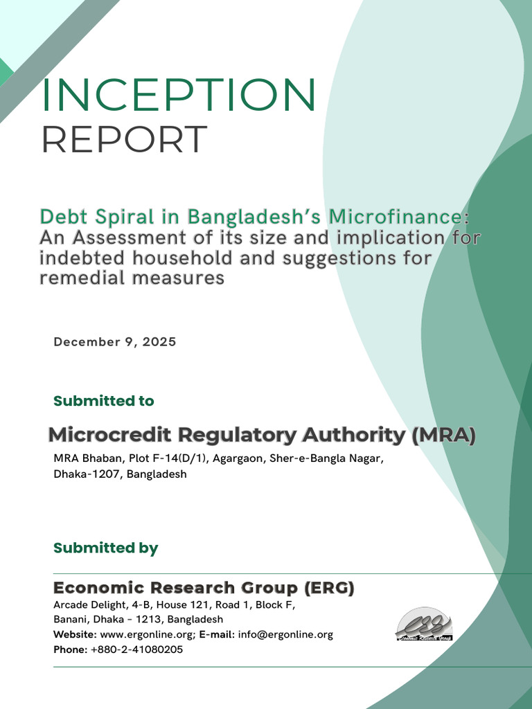 Bangladesh Microfinance Debt Spiral Report | PDF | Microfinance ...