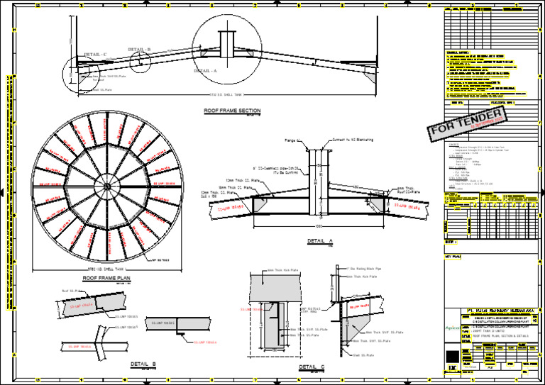 C16 Distillation Column Design Details | PDF | Building Technology ...