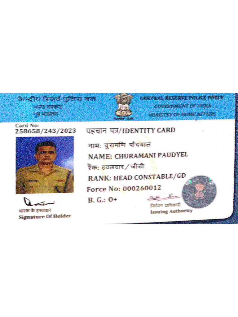 My I Card | PDF
