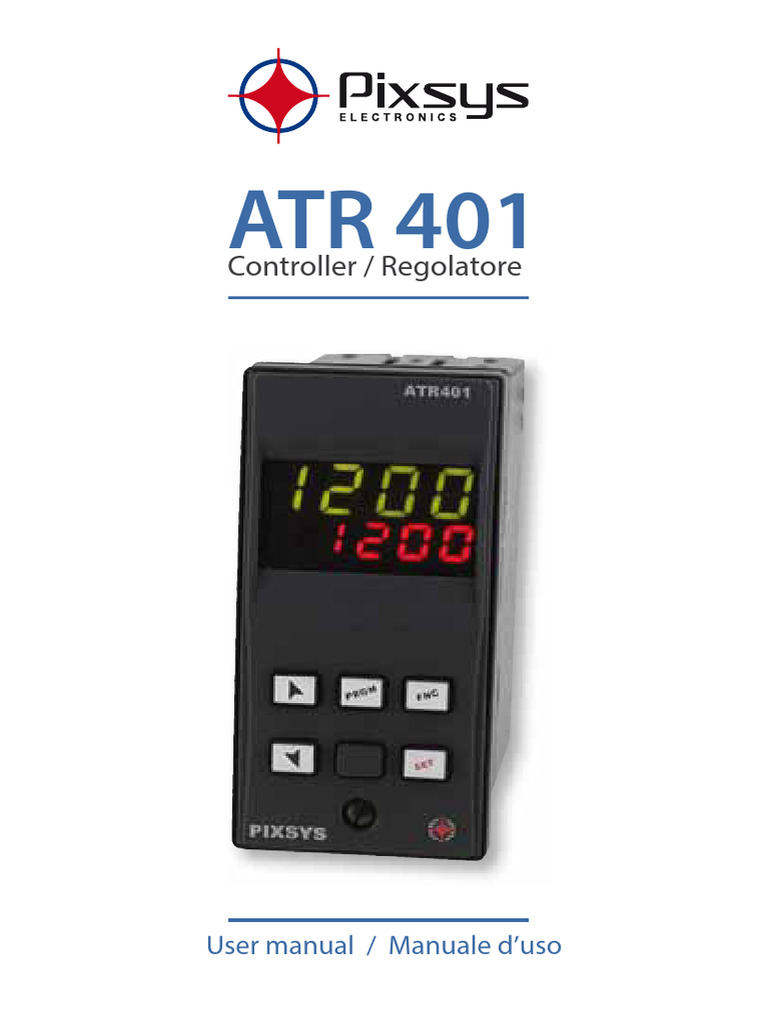 ATR 401 Controller User Manual | PDF | Parameter (Computer Programming ...