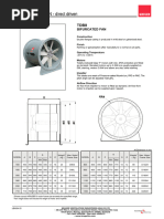 Kruger Axial Flow Fan Specifications | PDF | Continuum Mechanics ...