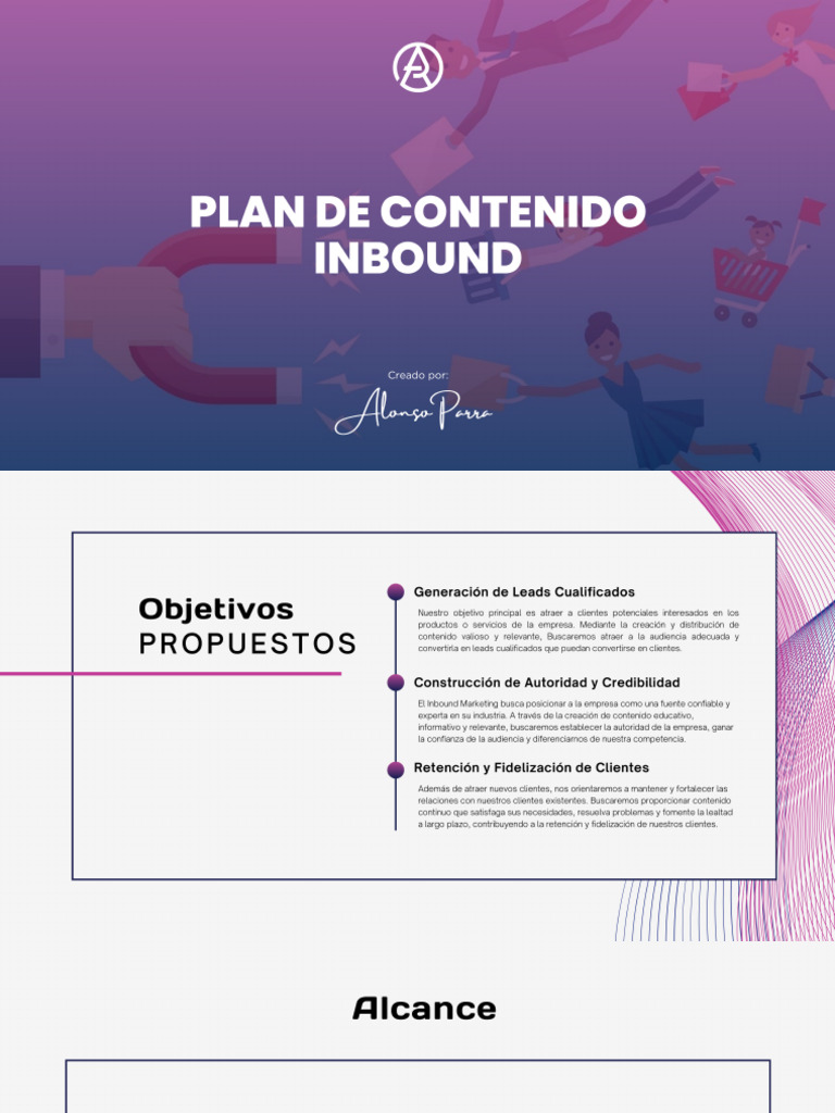 Plan de Inbound Marketing - Alonso Parra | PDF