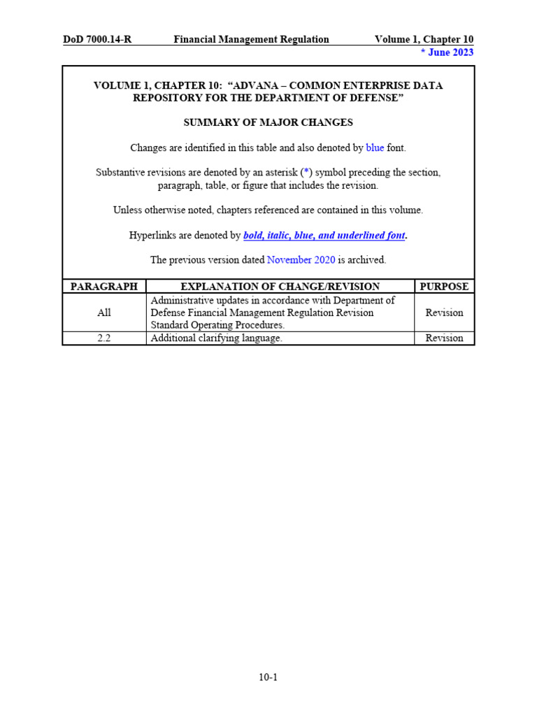 DoD 7000.14-R Financial Management Regulation | PDF | United States ...