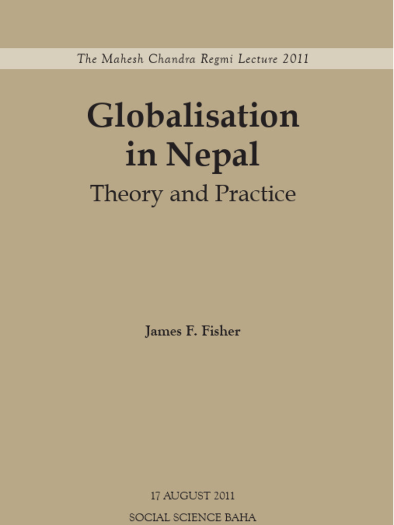 Globalisation in Nepal: Key Insights | PDF | Nepal | Dalit