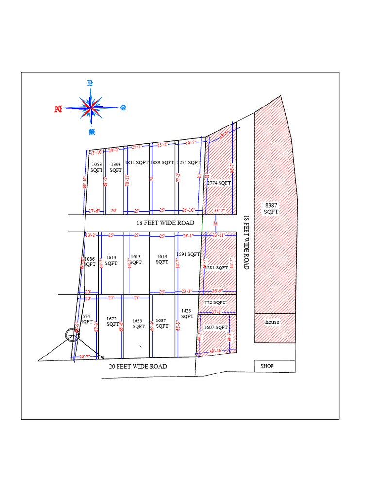 Property Dimensions and Square Footages | PDF
