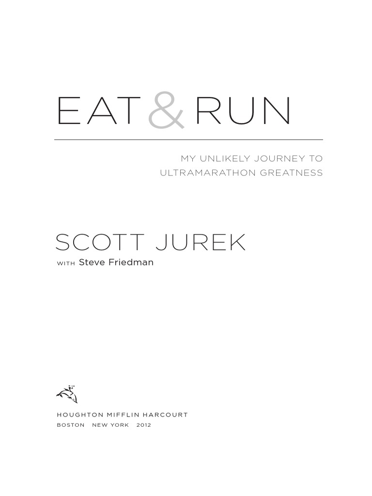 Eat and Run by Scott Jurek PDF Running Nature